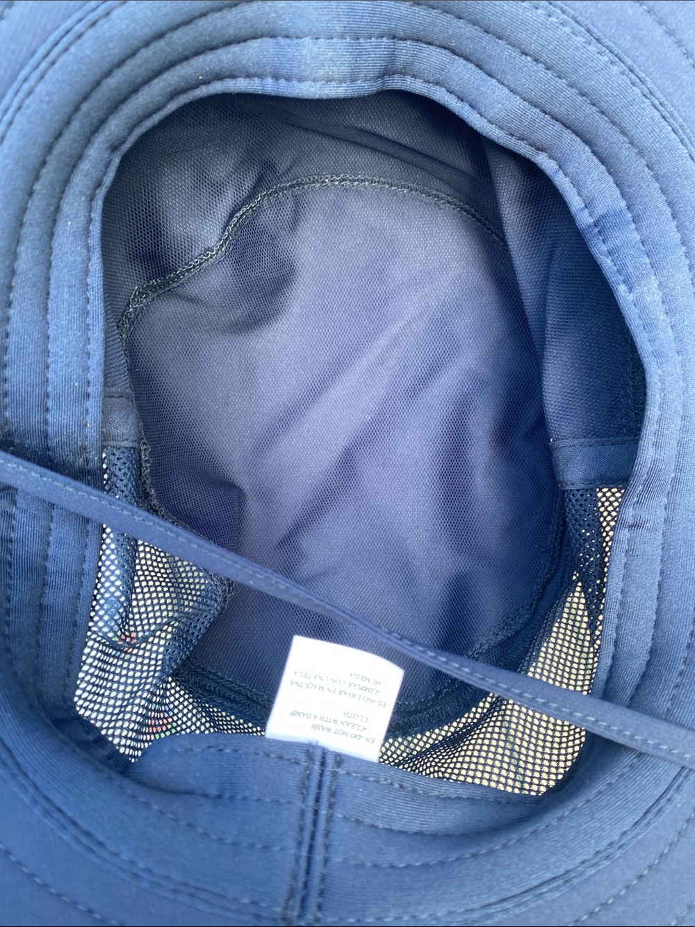 NWT PGA Mens Wide-Brim Sun Hat in Navy L/XL - Picture 6 of 8
